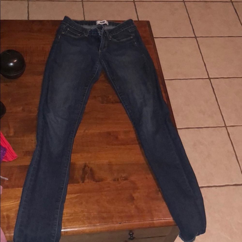 Paige skinny jeans